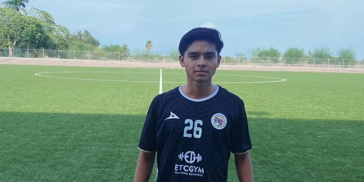 Jesús Balvanedo Armenta Cruz, joven futbolista de Etchojoa, perdió la vida tras resultar gravemente herido en un accidente entre dos motocicletas.