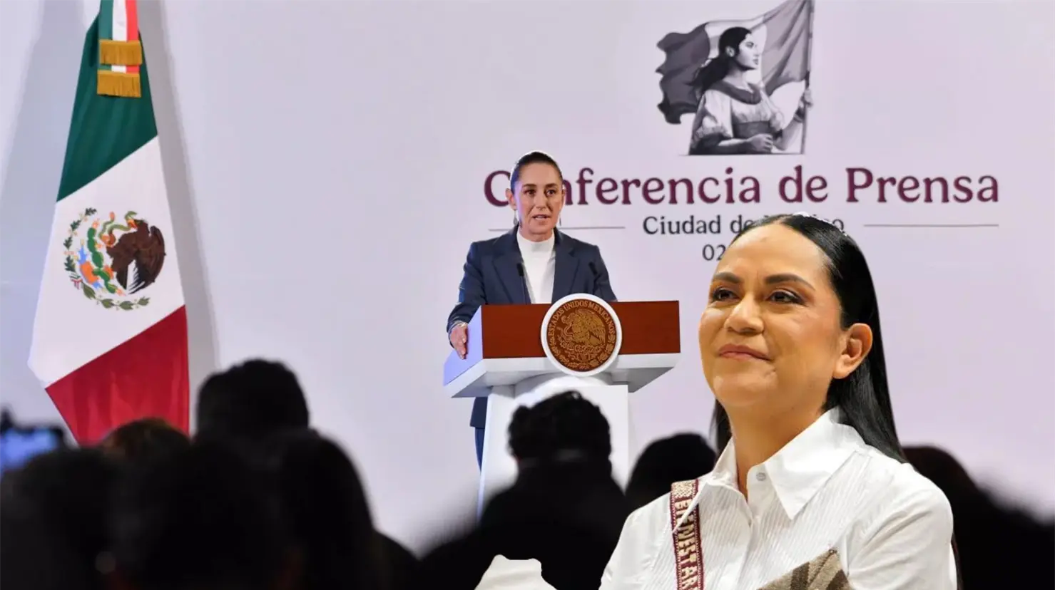 Ariadna Montiel defiende las conferencias matutinas como espacio de diálogo