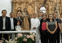 Recuperan imagen de Santa Rosa de Lima robada de una capilla en México hace 19 años Recuperan imagen de Santa Rosa de Lima robada de una capilla en México hace 19 años