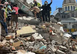 Terremoto de magnitud 7.4 deja al menos 240 muertos en Colombia; continúan labores de rescate Terremoto de magnitud 7.4 deja al menos 240 muertos en Colombia; continúan labores de rescate