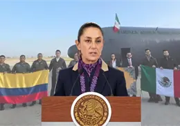 Asiste operativo mexicano a Colombia tras el sismo Asiste operativo mexicano a Colombia tras el sismo