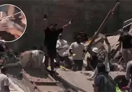 Bebé de seis meses es rescatado con vida entre los escombros tras sismo en Colombia