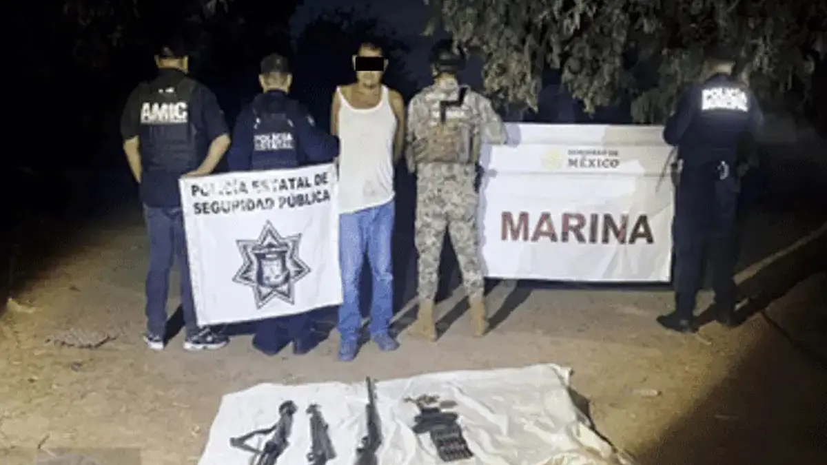 Capturan a hombre armado en comunidad yaqui de Guaymas
