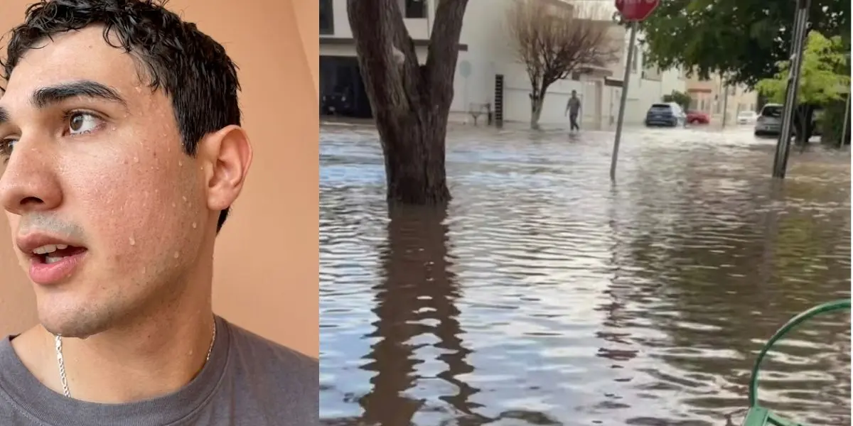 La lluvia dejó calles inundadas en Cajeme, mientras usuarios compartieron imágenes de las afectaciones y momentos de humor.