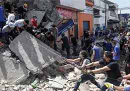 Suman 250 muertos tras devastador terremoto que sacudió Colombia