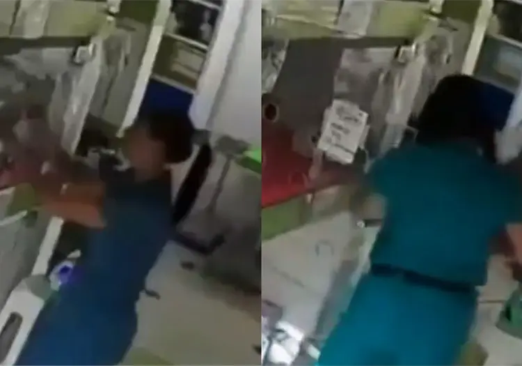 VIDEO | Veterinarios arriesgan todo para evacuar a mascotas durante el terremoto de 7.4 en Colombia