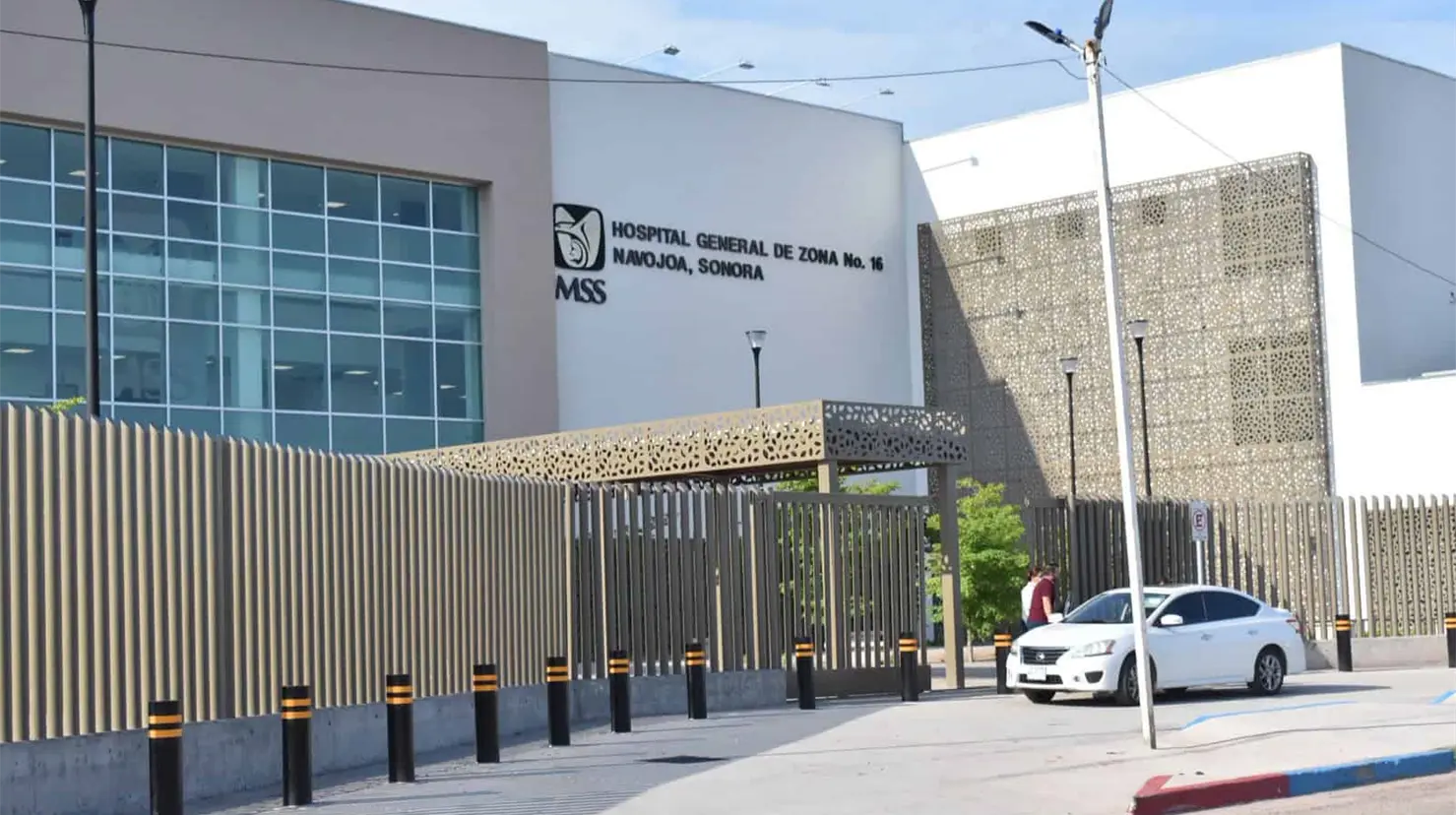 Atienden problemas de drenaje en nuevo Hospital del IMSS de Navojoa