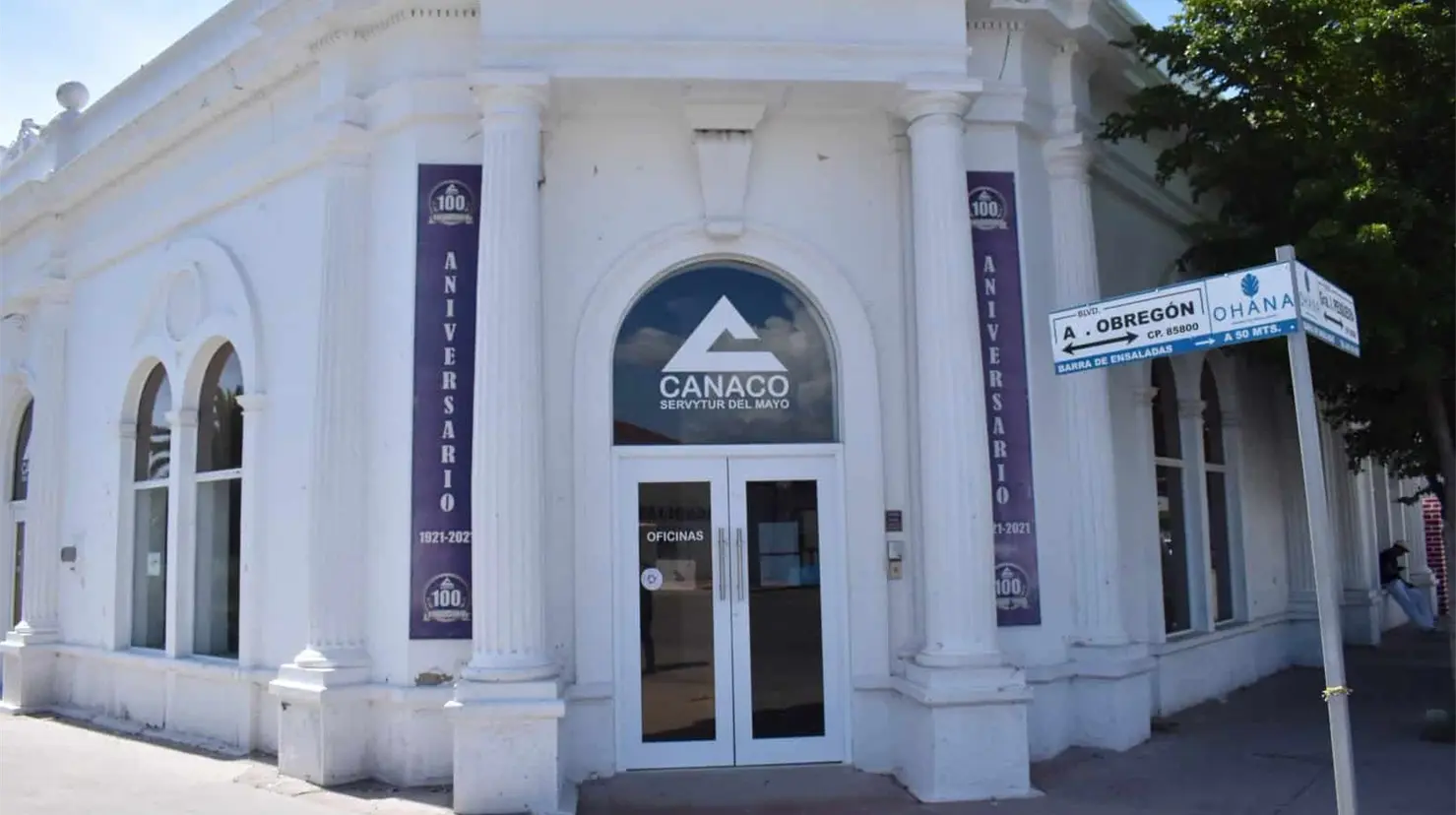 Canaco Navojoa prepara rehabilitación de edificio histórico tras dos años clausurado