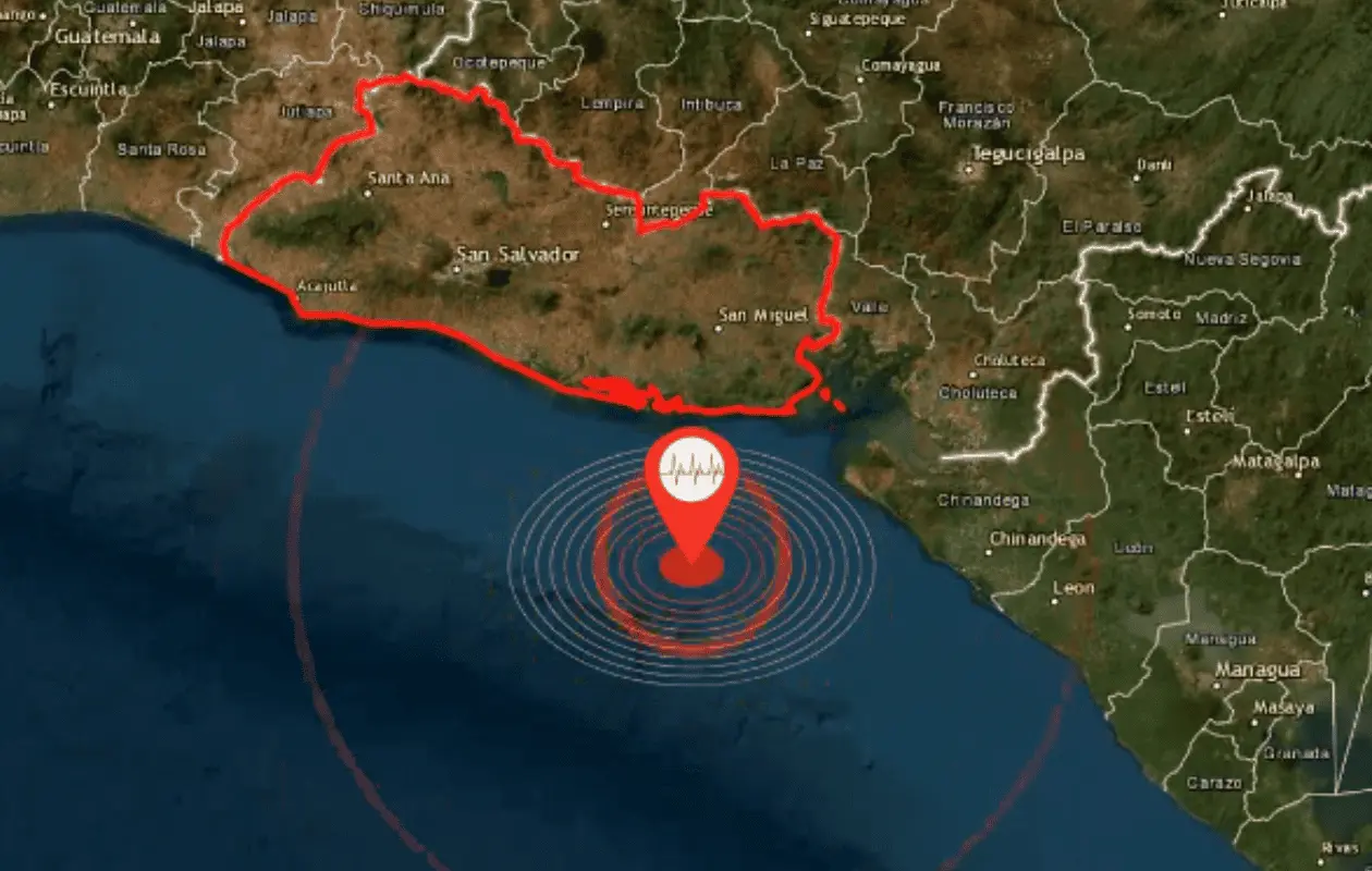 Temblor de 5.7 sorprende a El Salvador, Honduras y Nicaragua; autoridades descartan tsunami