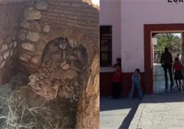 Encuentran canal subterráneo en escuela de Sonora; investigan su posible origen histórico Encuentran canal subterráneo en escuela de Sonora; investigan su posible origen histórico