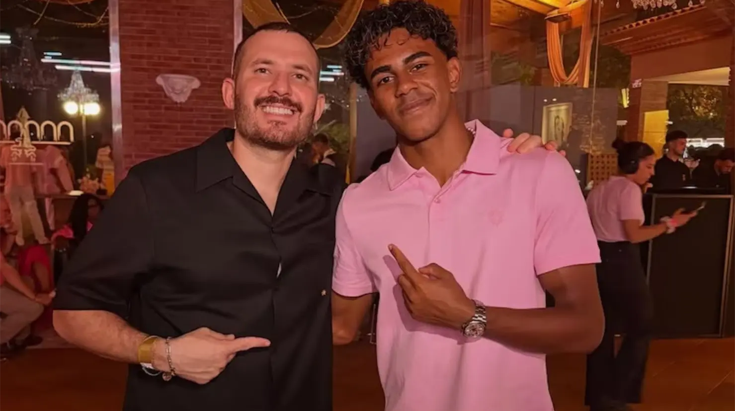 Lamine Yamal celebra sus 19 años con Grupo Frontera en exclusiva fiesta