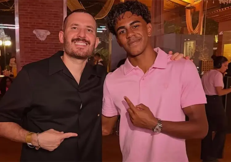 Lamine Yamal celebra sus 19 años con Grupo Frontera en exclusiva fiesta