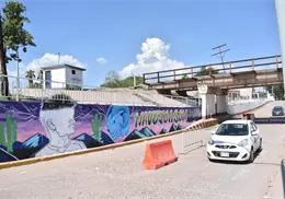 Inmortalizan a Johann Vásquez con mural en el Desnivel de Navojoa