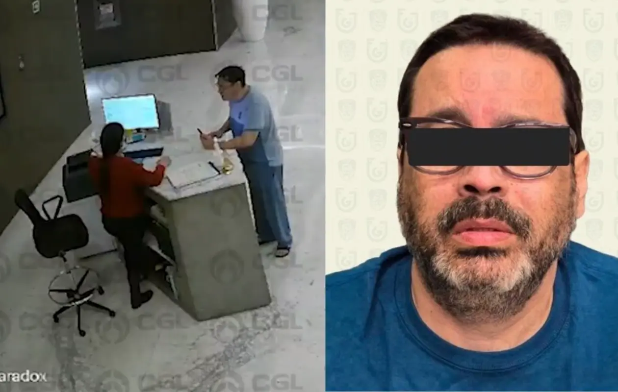 Detienen en California a hombre que agredió a recepcionista en CDMX