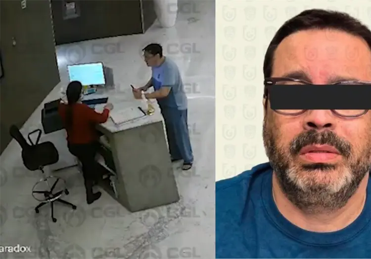 Detienen en California a hombre que agredió a recepcionista en CDMX