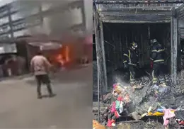 VIDEO | Registran fuerte explosión por fuga de gas en paradero de metro en Santa Marta