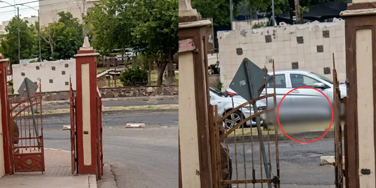 Las imágenes captaron el momento en que la estudiante cruza la vialidad y es impactada por un automóvil en las inmediaciones de la Universidad de Sonora.