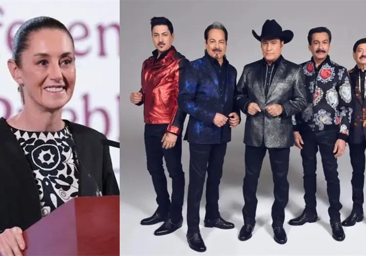 Claudia Sheinbaum presenta la nueva canción de Los Tigres del Norte en La Mañanera del Pueblo