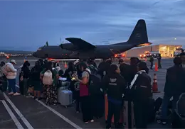 Fuerza Aérea Mexicana repatria a 36 connacionales desde Colombia