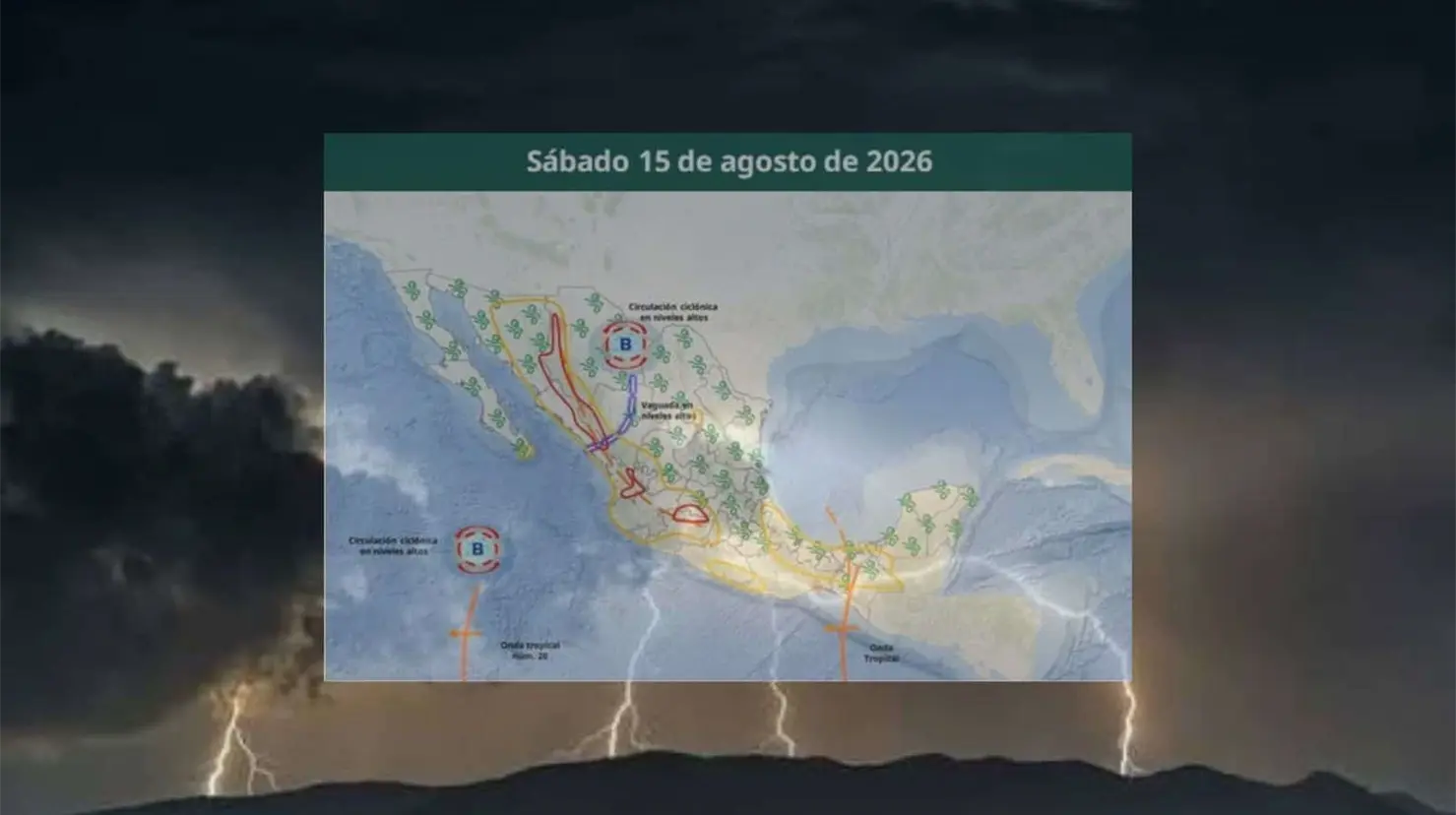 Clima en Sonora hoy 15 de agosto: Calor intenso de hasta 42°C y tormentas en varias regiones
