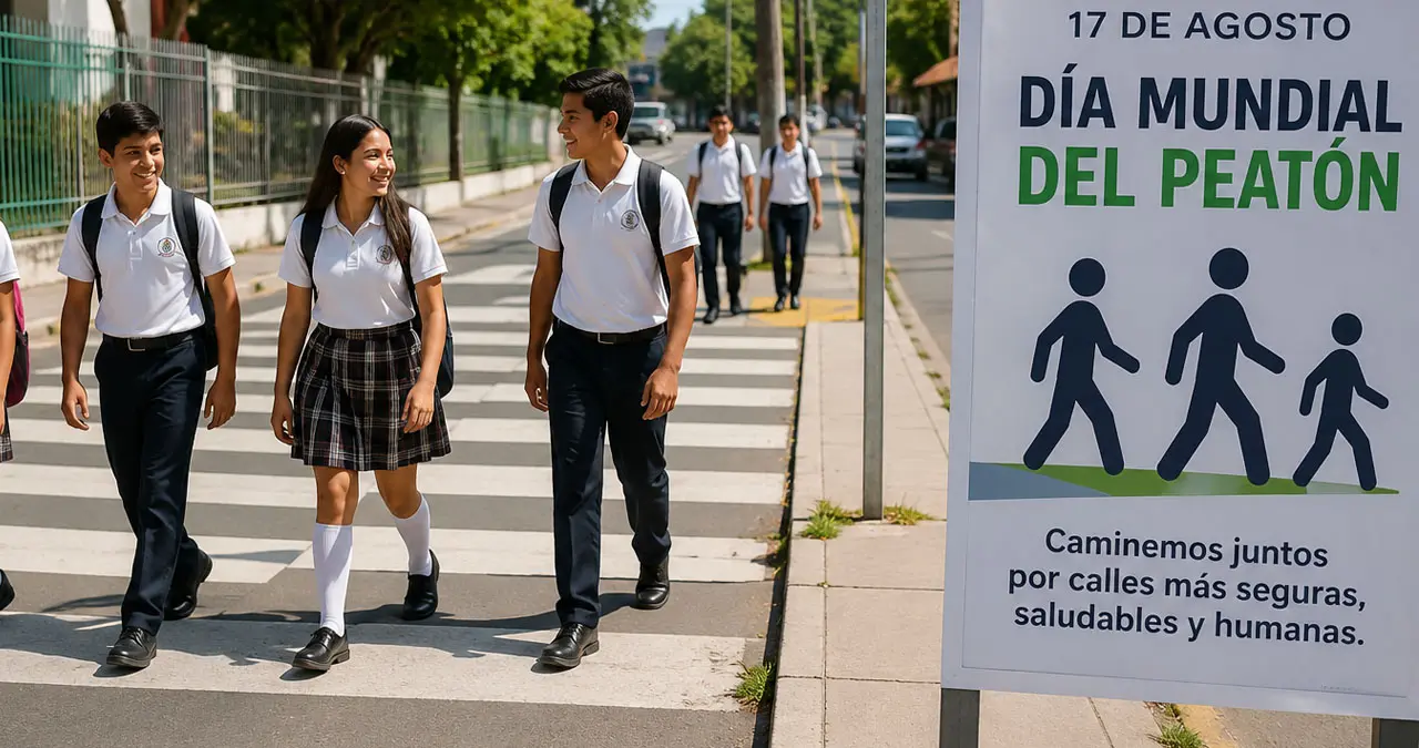 Día Mundial del Peatón: Más del 40% del estudiantado en Cajeme va a la escuela a pie