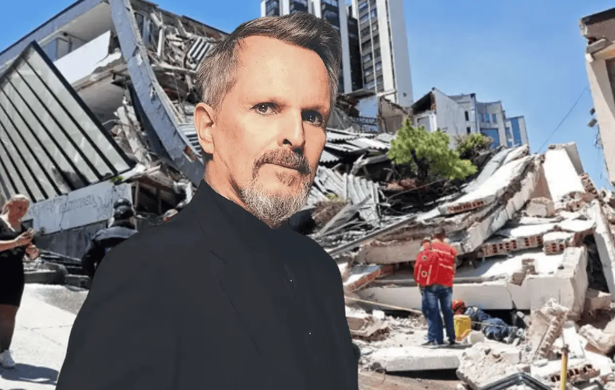 Miguel Bosé pide a presidente de Colombia aceptar ayuda de rescatistas mexicanos