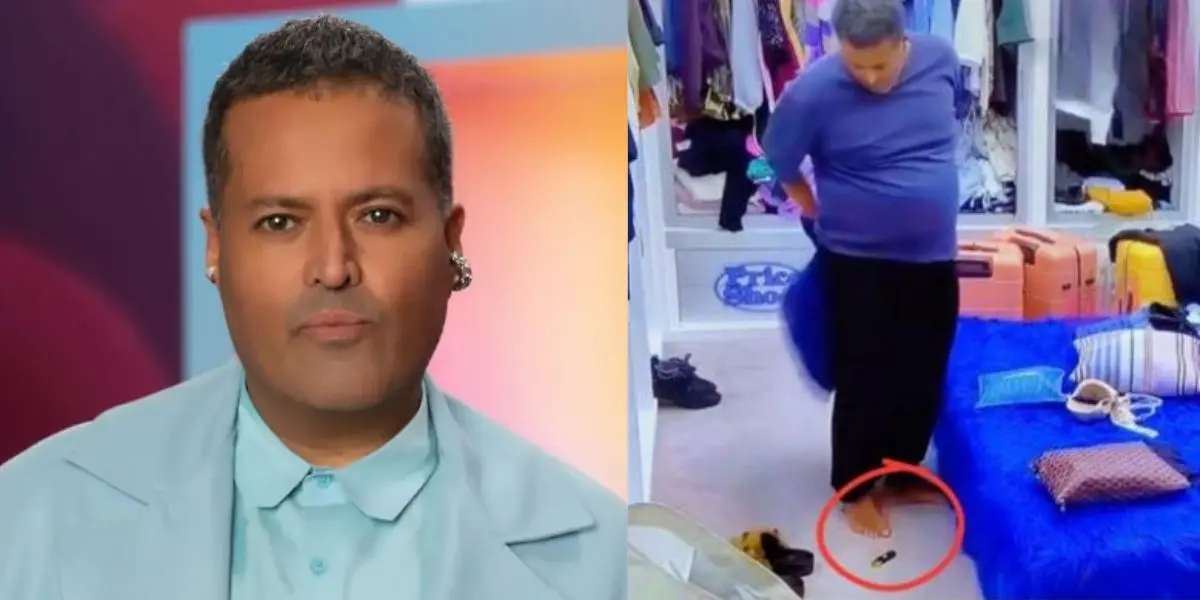 El objeto cayó al suelo mientras el participante se encontraba en el vestidor del reality y fue identificado como un posible cigarro electrónico.