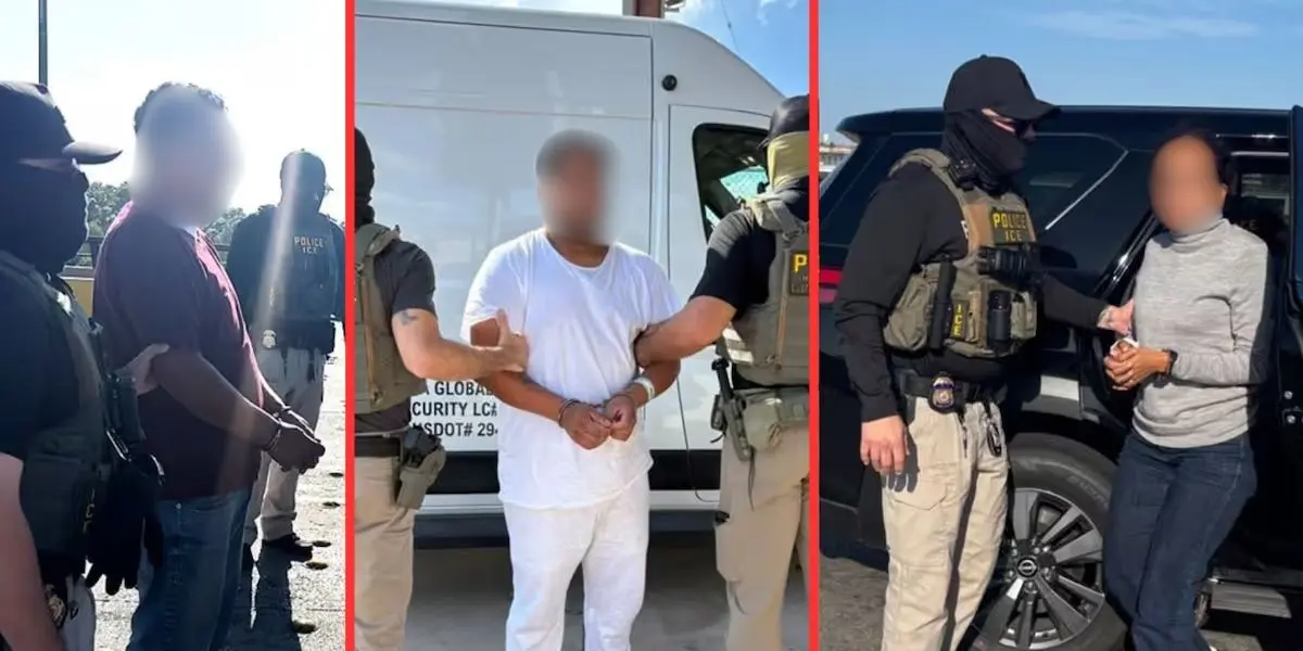 Estados Unidos entregó a México a tres personas buscadas por distintos delitos; una de ellas es señalada como presunta integrante del CJNG. (fotos/USAmbMex)
