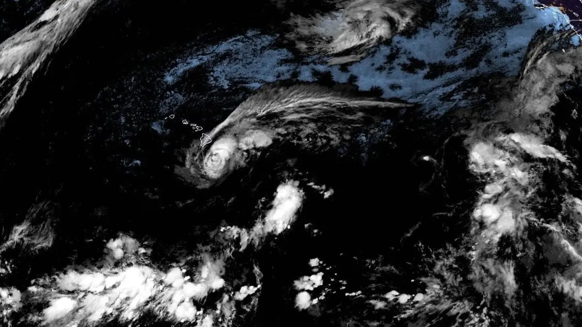 Mapa y trayectoria del huracán Lala: Así avanza el ciclón rumbo a la isla de Hawái con fuertes lluvias, vientos e inundaciones