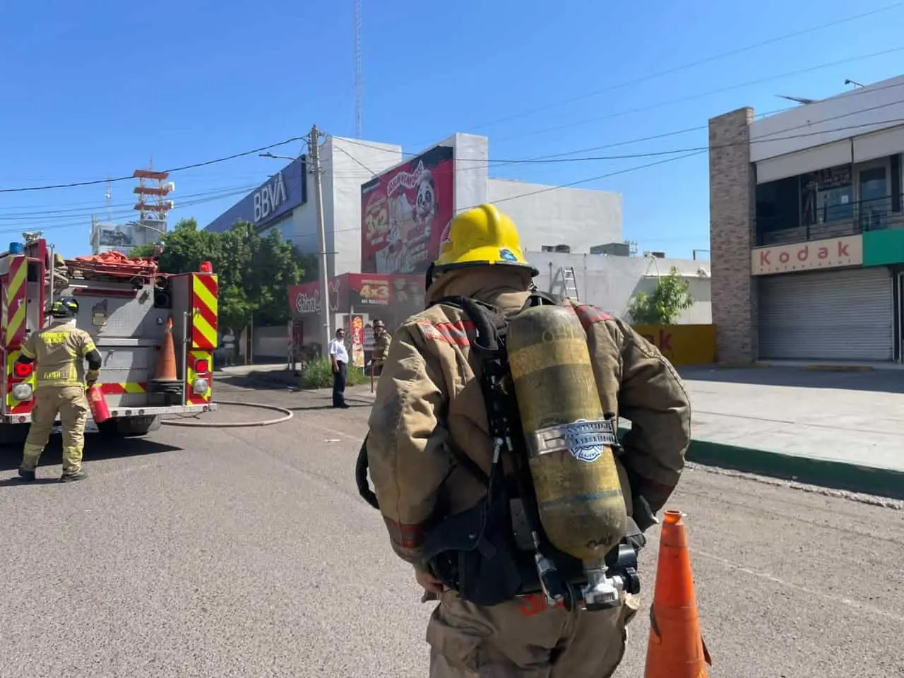 Se registra incendio en restaurante Chinaloa de Ciudad Obregón