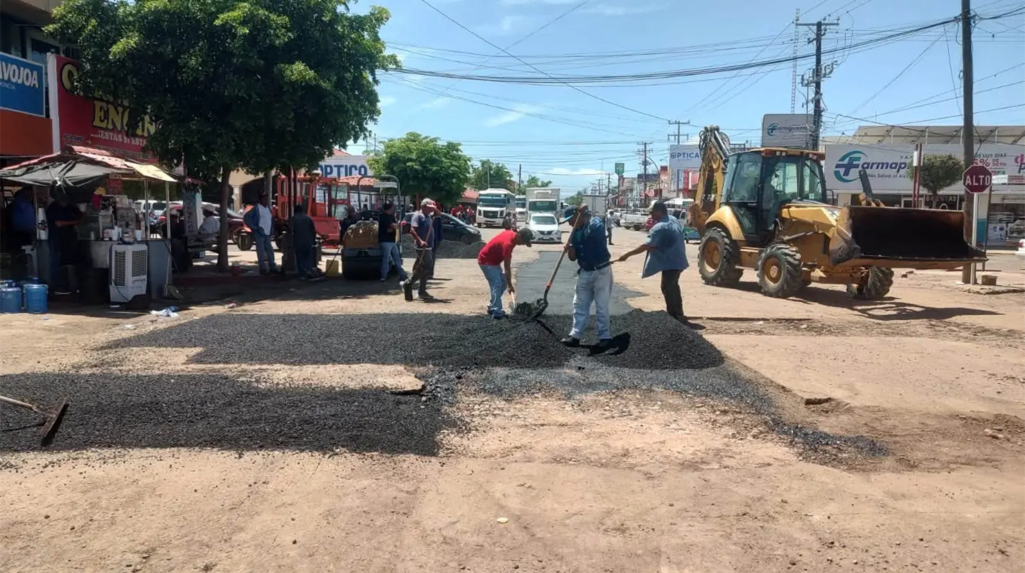 Navojoa suma más de 120 mil metros cuadrados bacheados