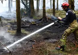 Bélgica registra el mayor incendio en toda su historia