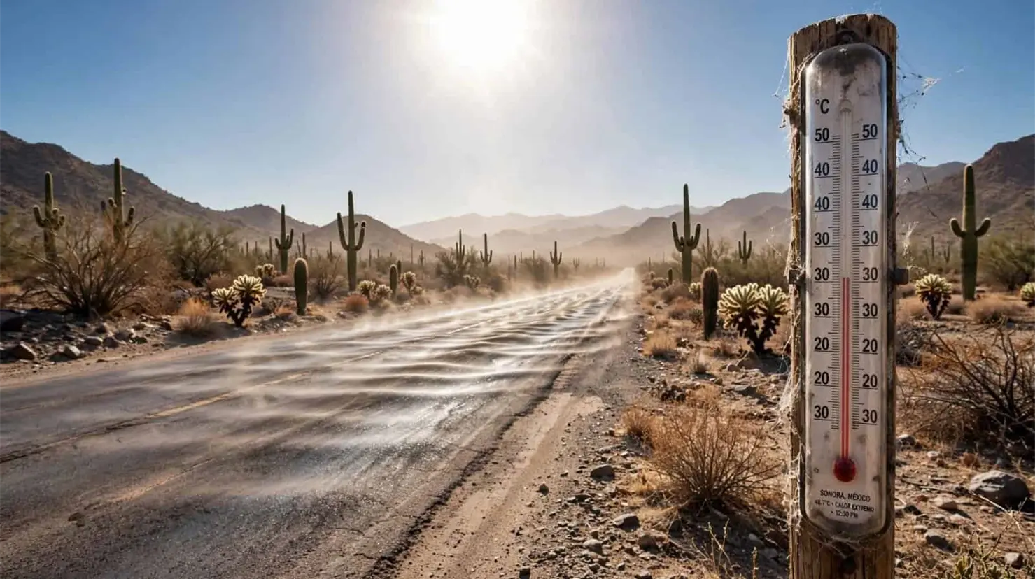 Van 22 defunciones por golpe de calor en Sonora
