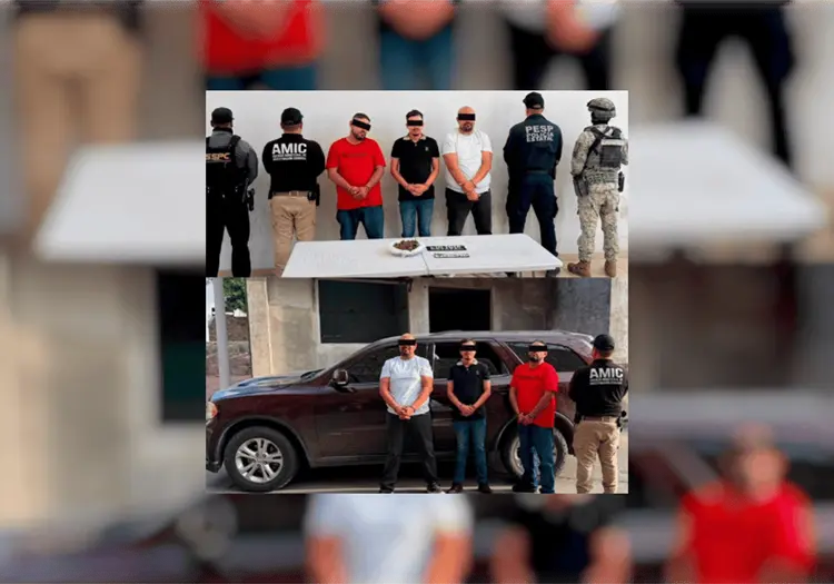 Capturan a tres durante operativo en Nogales