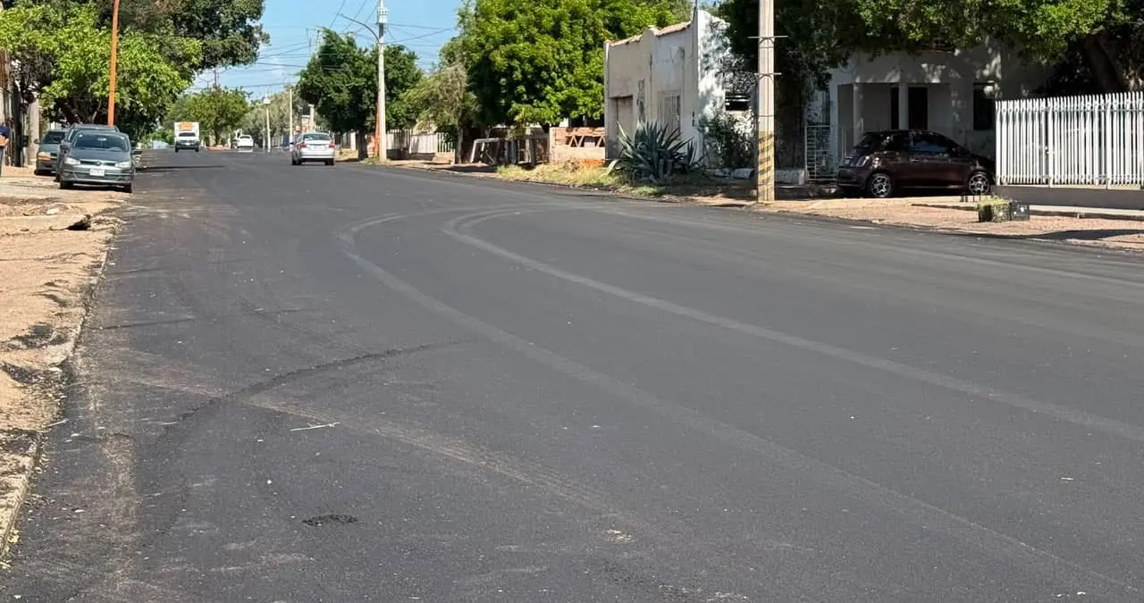 Recarpetean bulevar 16 de Septiembre en Empalme con inversión superior a 1.1 millones de pesos