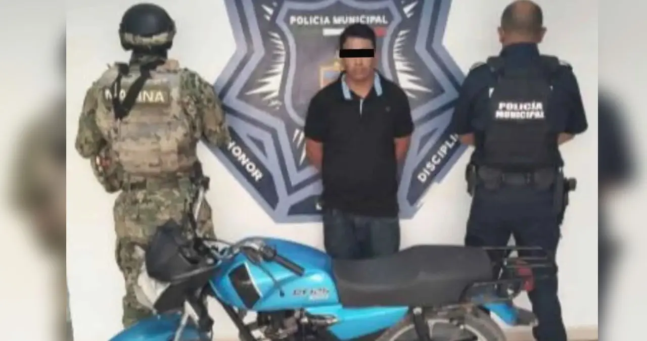 Recuperan motocicleta con reporte de robo