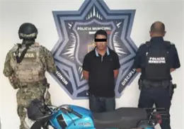 Recuperan motocicleta con reporte de robo