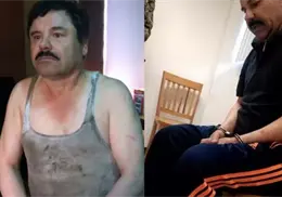 Revelan videos inéditos del día en que fue capturado El Chapo Guzmán: “¿Me van a tratar mal?”