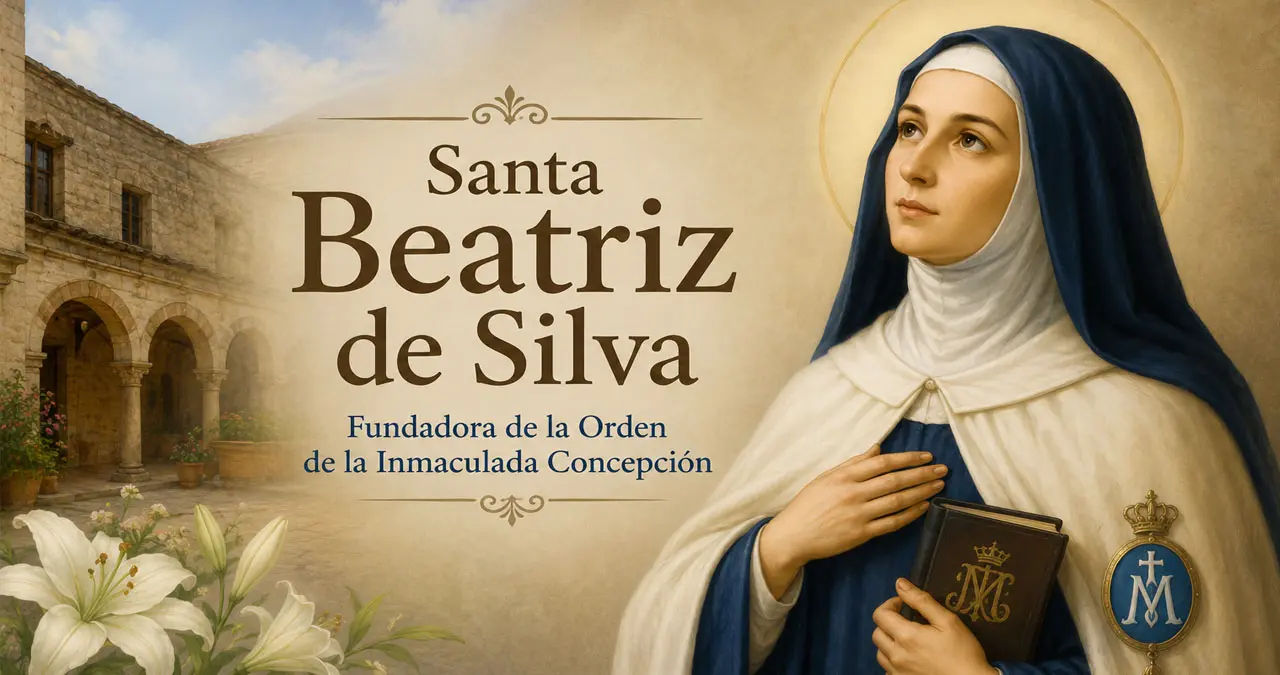 Santoral de hoy, 17 de agosto: Santa Beatriz de Silva, fundadora de la Orden de la Inmaculada Concepción