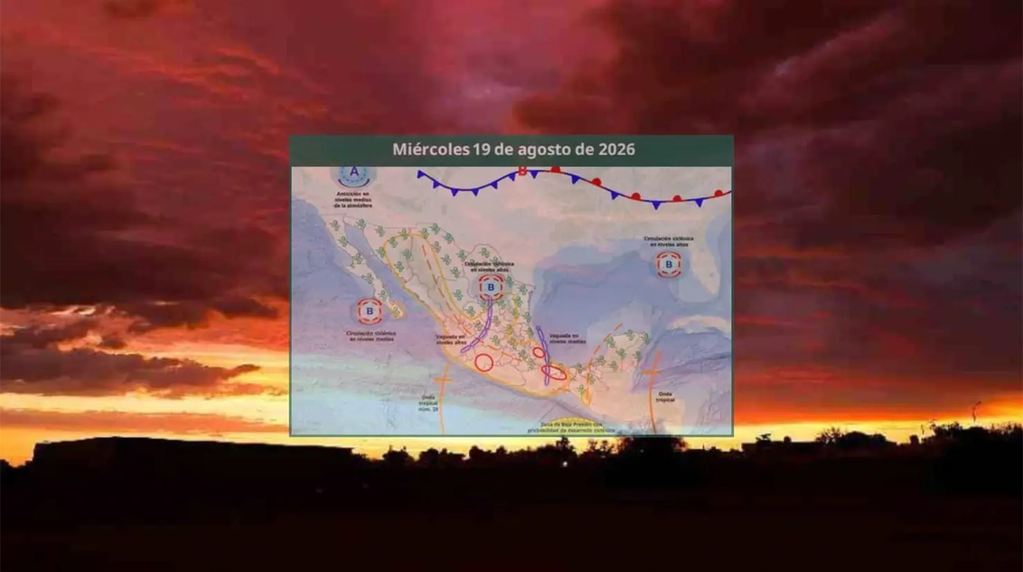 Clima en Hermosillo hoy 19 de agosto: Calor se intensificará en la capital sonorense