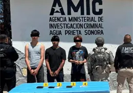 Detienen a tres durante cateo en Agua Prieta