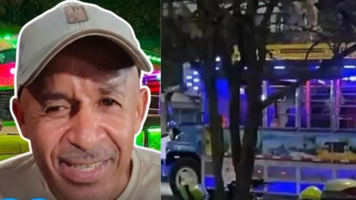 Hombre de 52 años muere tras caer de una “chiva rumbera” y golpearse la cabeza en Colombia