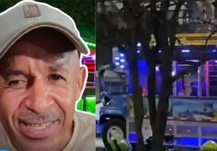 Hombre de 52 años muere tras caer de una “chiva rumbera” y golpearse la cabeza en Colombia