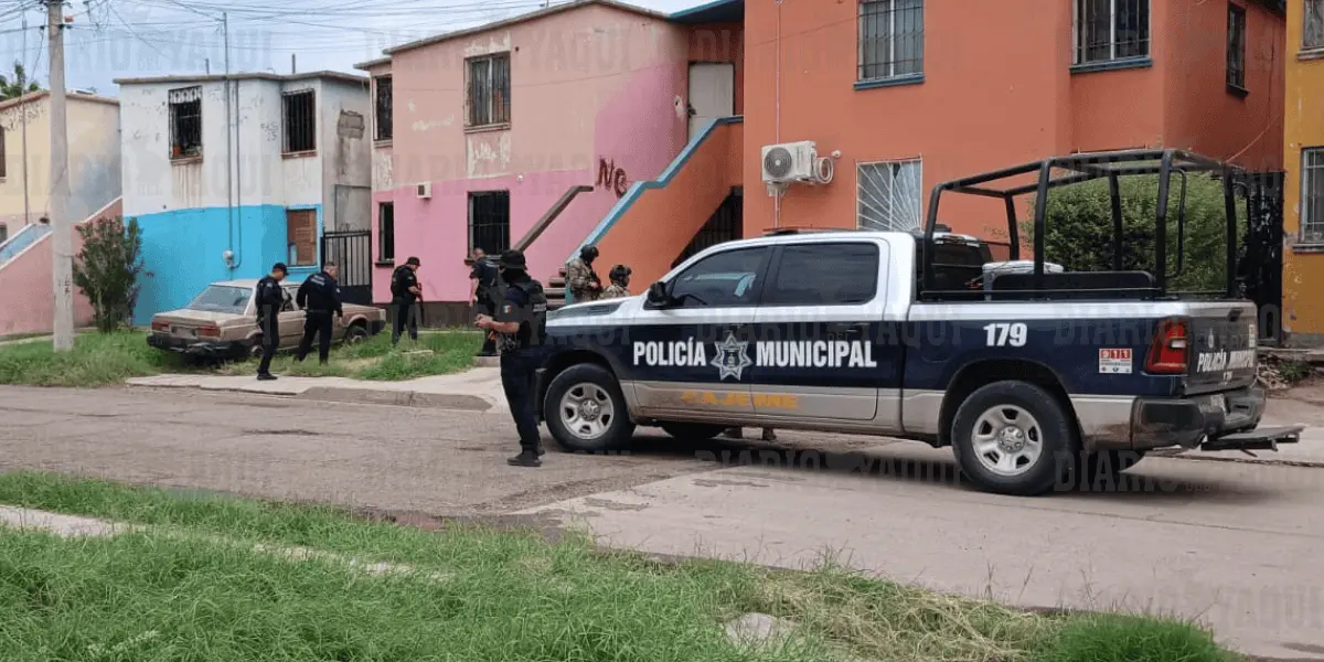 Intentan asesinar a uno en la colonia Nuevo Cajeme