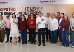 Javier Lamarque llama a ir por el “3 a 1” rumbo a la interna y presume respaldo durante recorridos por Sonora Javier Lamarque llama a ir por el “3 a 1” rumbo a la interna y presume respaldo durante recorridos por Sonora