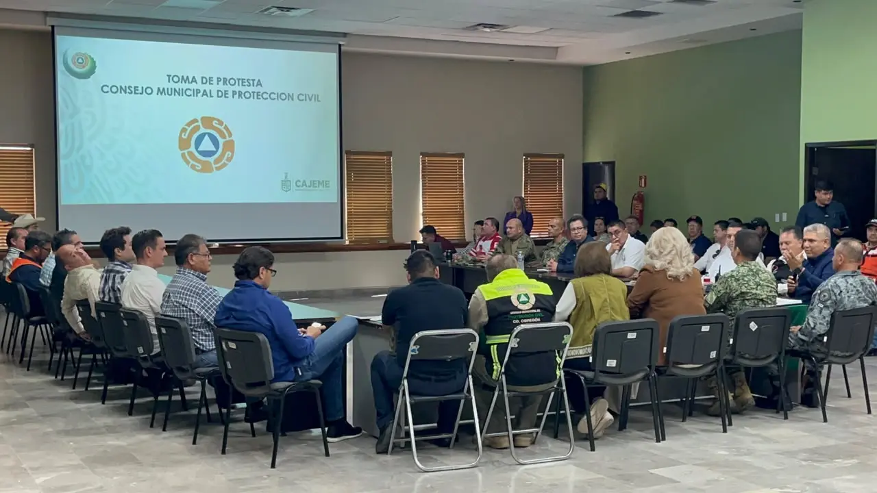 Instalan en Cajeme Consejo Municipal de Protección Civil