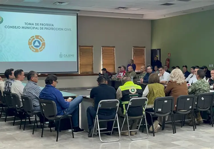 Instalan en Cajeme Consejo Municipal de Protección Civil