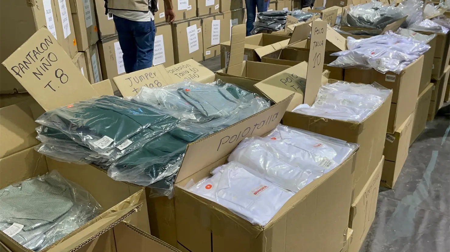 El año pasado también se hizo la entrega directamente en los planteles educativos de la zona rural