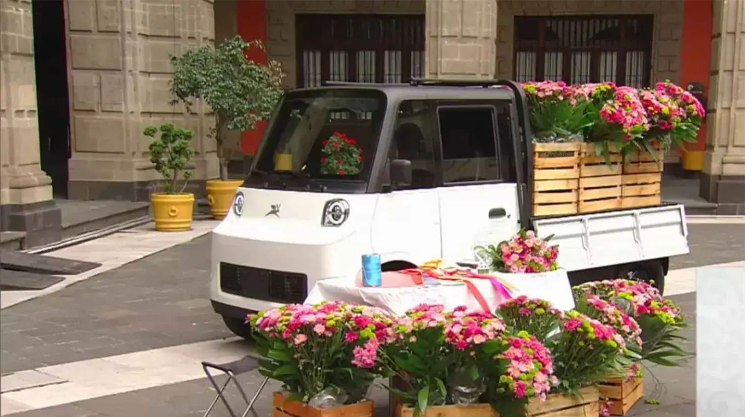 Así es Olinia Carga, el vehículo eléctrico mexicano para transportar mercancías: ¿cuál será su precio?