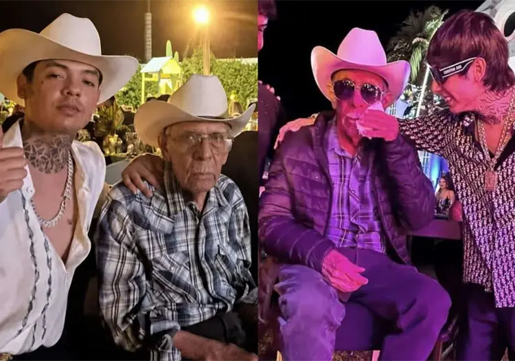 Muere “Tata Don Mike”, abuelo de Natanael Cano; su familia lo despide con emotivo mensaje